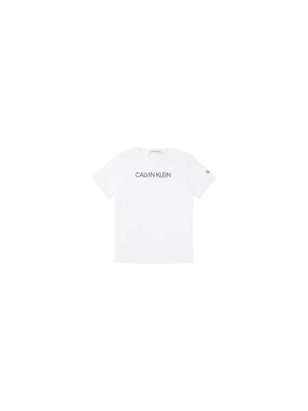 Calvin Klein Jeans Marškinėliai Institutional SS balta