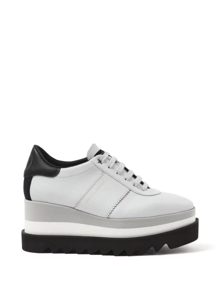 Sneakerși Stella Mccartney cu platformă gri