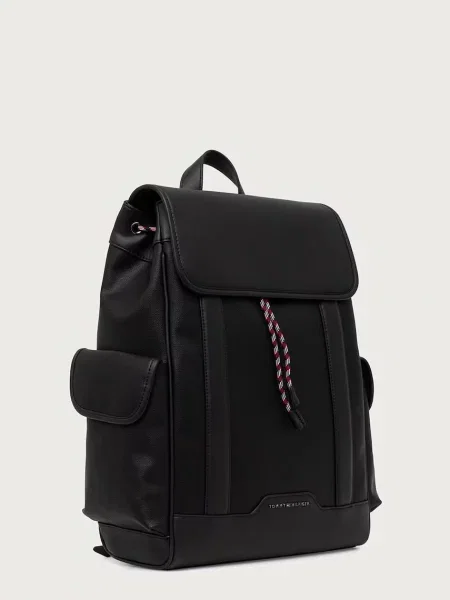 Tommy Hilfiger Rucsac Th Texture Backpack negru