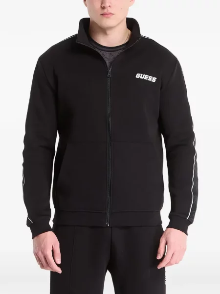 Hanorac Guess cu autograf negru