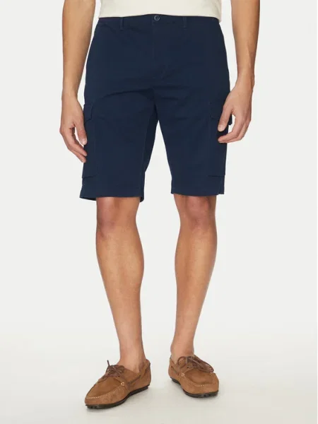 Tommy Hilfiger Шорти от плат John Тъмносин синьо