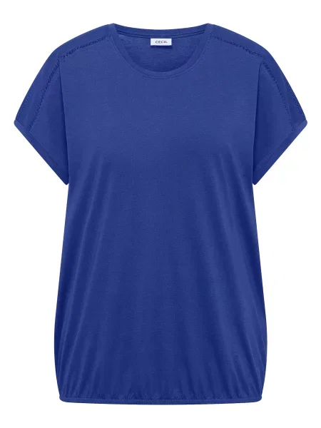 CECIL Tricou închis albastru