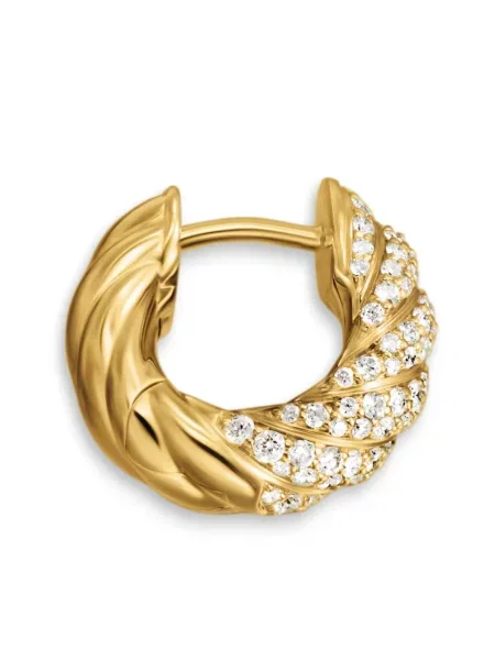 Auskarai David Yurman geltona