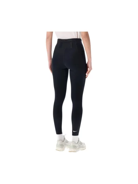 Legginsy Nike z wysoką talią do biegania czarne