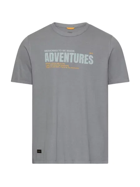 CAMEL ACTIVE Tricou galben auriu bazalt gri