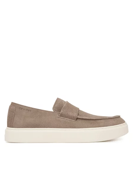 Calvin Klein Loaferke Hybrid Clean Cup Loafer Band Su Bež siva