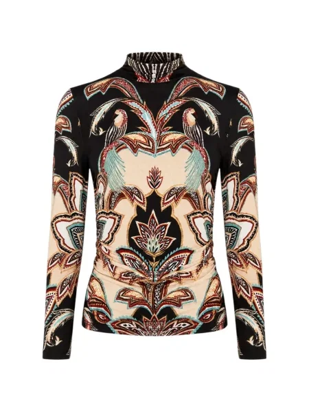 Top Farm Rio cu model floral cu imagine