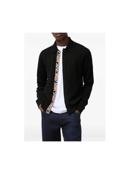 Kardigan Burberry czarny