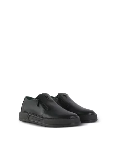 Sneakersy Giuseppe Zanotti skórzane czarne