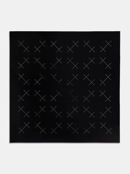 HELIOT EMIL svilena ruta črna