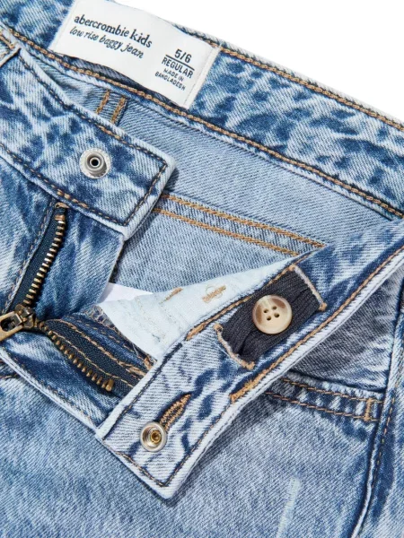 Jeansy dziecięce Abercrombie Fitch niebieskie