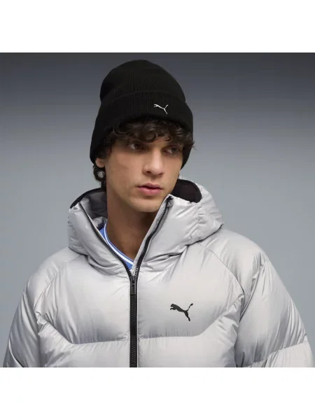 Głęboka czapka z metalowym logo PUMA CAT czarna