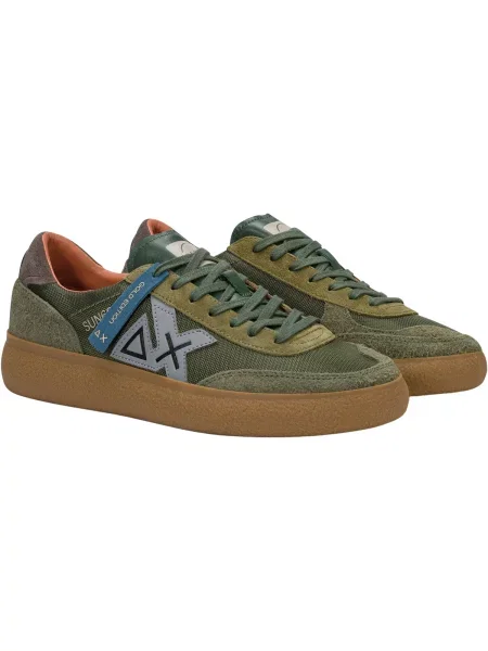 Pantofi Sun68 verde