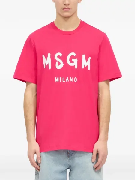 Tricou Msgm cu imagine roz
