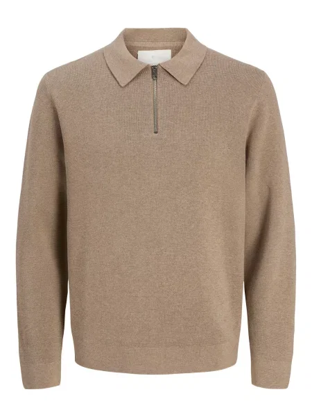 Jack & Jones Premium Pulover JPRBLamilano taupe gri