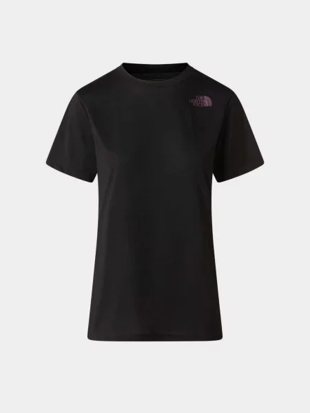 Футболка The North Face W BITMAP LOGO SHORT SLEEVES TE чорний