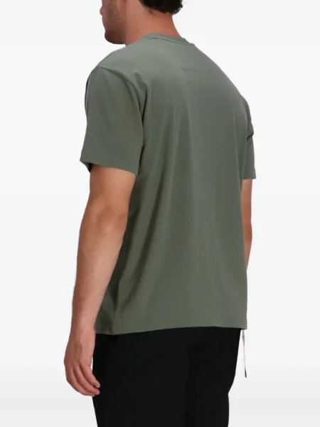 Grafic tricou Boss cu imagine verde