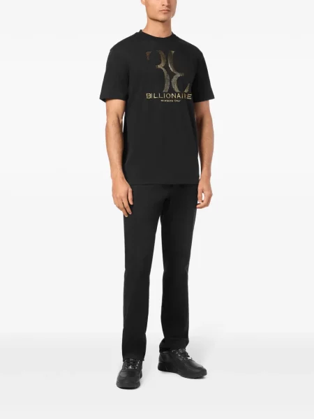 Tricou Billionaire cu imagine negru
