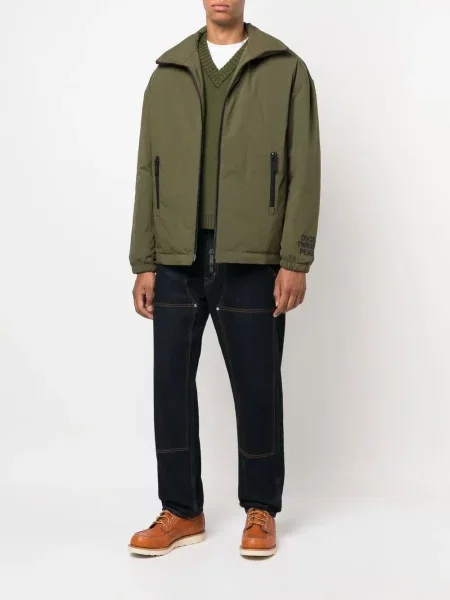 Bunda Dsquared2 s potiskem zelená