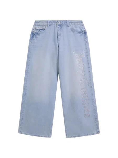 Široké džínsy Juicy Couture modrá