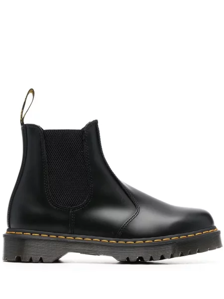 Кожени боти тип челси Dr. Martens черно