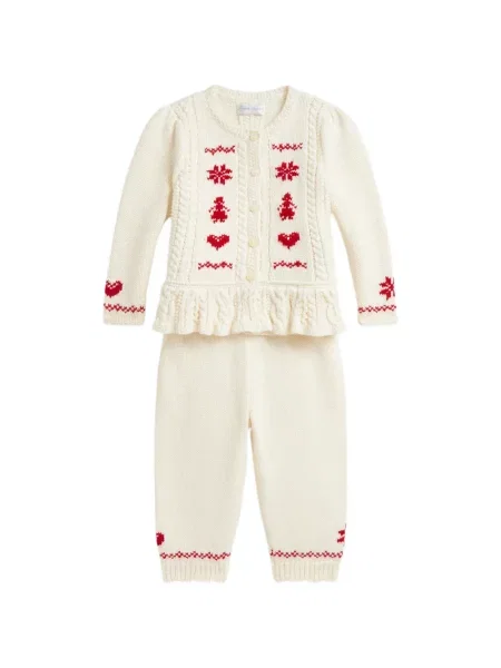 Dětské svetr Polo Ralph Lauren bílý