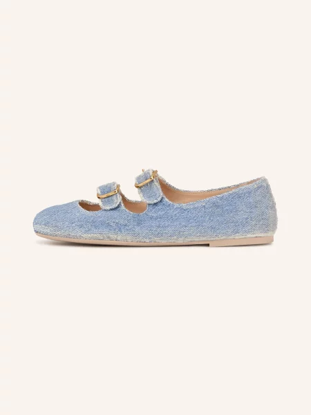 Agl Baleriny Mary Jane Ceramic blau