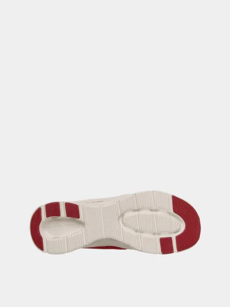 Кожаные повседневные кроссовки Skechers красные
