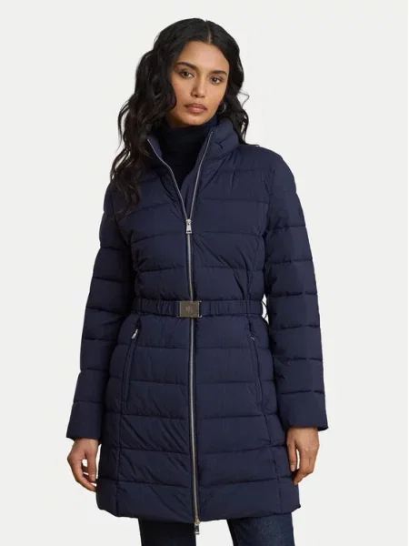 LAUREN RALPH LAUREN Žieminė striukė Tamsiai mėlyna