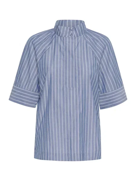 InWear Bluză Merlissa albastru deschis alb