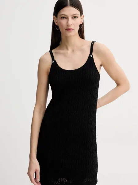 AERON rochie din BARRY mini mulată negru