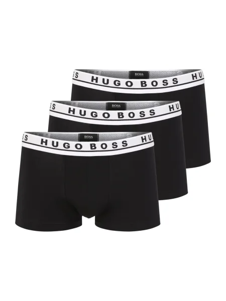 Boss Set 3 perechi de boxeri Power negru