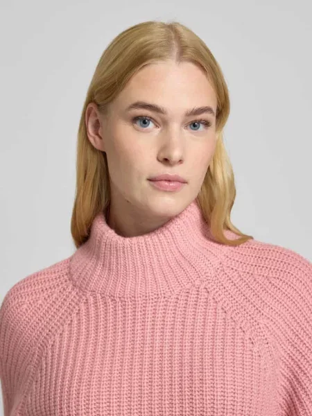 Sweter z dzianiny z mieszanki wełny i kaszmiru Herzensangelegenheit