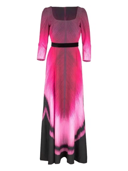 Maksi sukienka maxi Mary Katrantzou garniturowa różowa