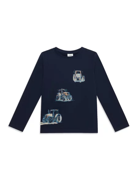 S.Oliver Tricou închis albastru