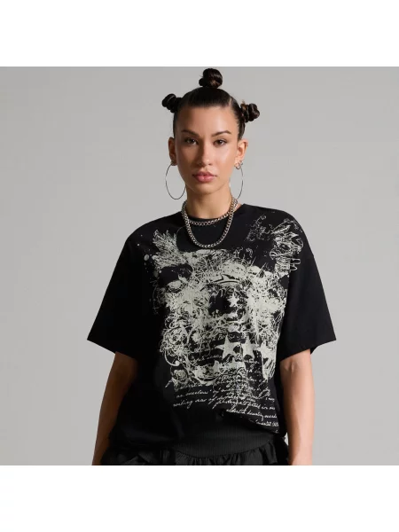 Футболка Cropp черная