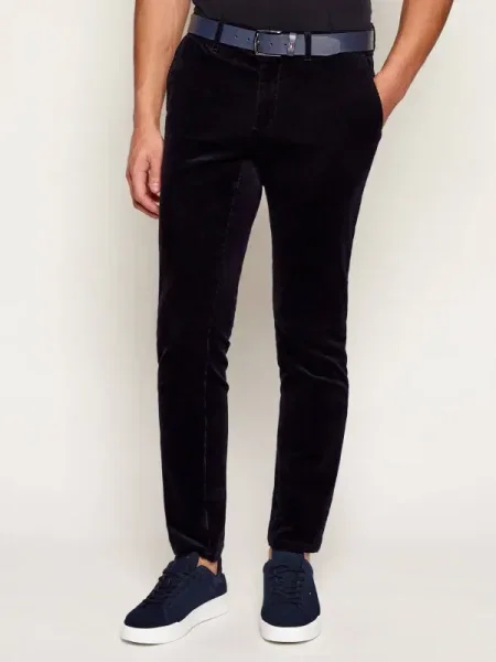 Gant De catifea reiată pantaloni chino