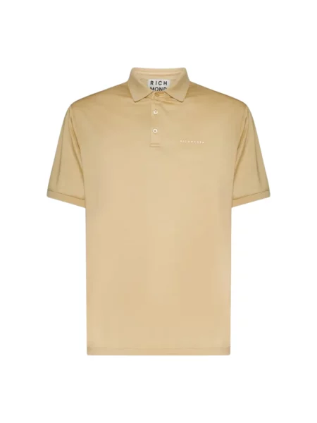 Koszulka polo John Richmond beżowa