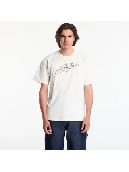 Tričko Karl Kani Kani Jeans Oversized T-Shirt White XXL bílé
