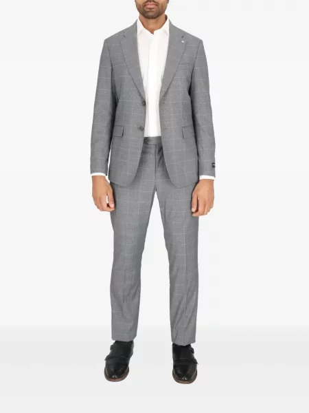 Costum Scotch & Soda în carouri de costum gri