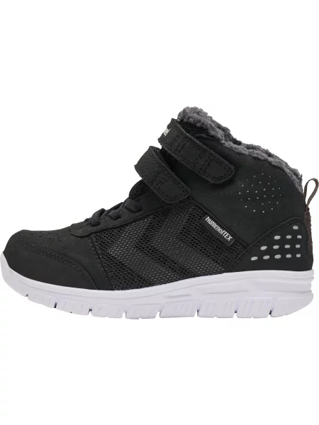 Sneakersy dla dzieci Hummel Crosslite Winter Mid Tex czarne
