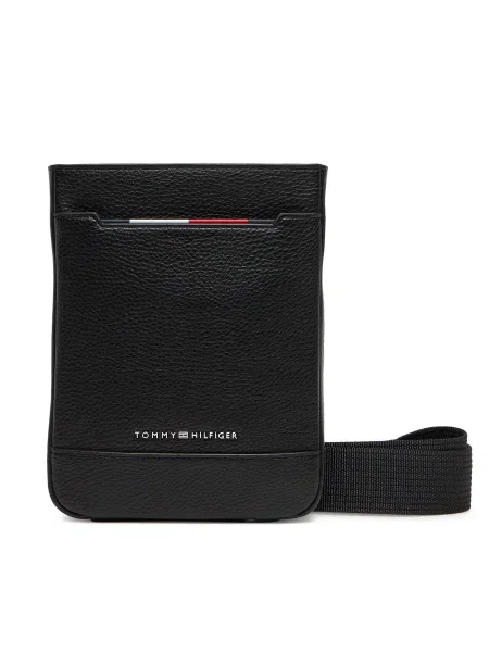 Tommy Hilfiger Geantă crossover Th Central Mini Crossover negru
