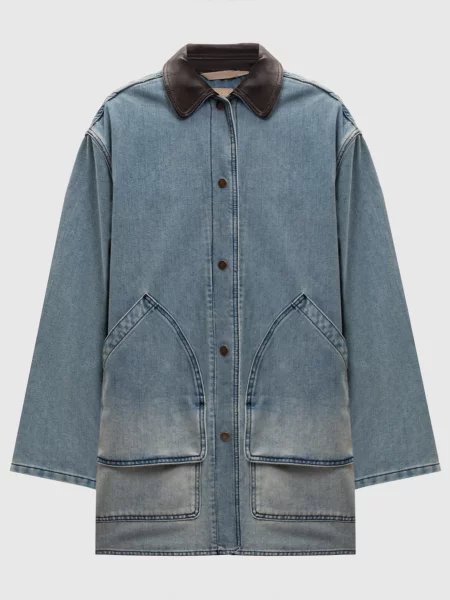 Джинсова куртка Barn Woolrich синя
