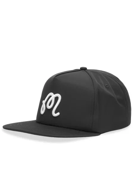 Pstryknąć czapka z daszkiem Malbon czarna