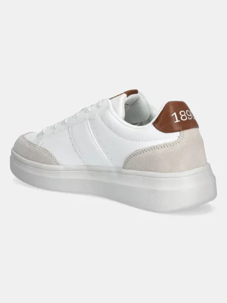 Férfi cipő U.S. Polo Assn. fehér/világosbarna fehér