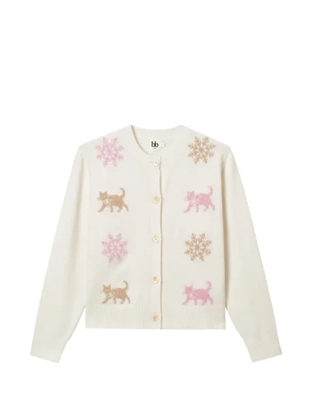 Cardigan B+ab alb