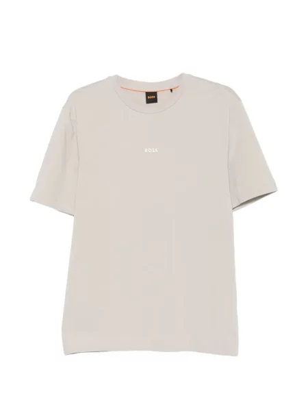 Tricou Boss cu imagine gri