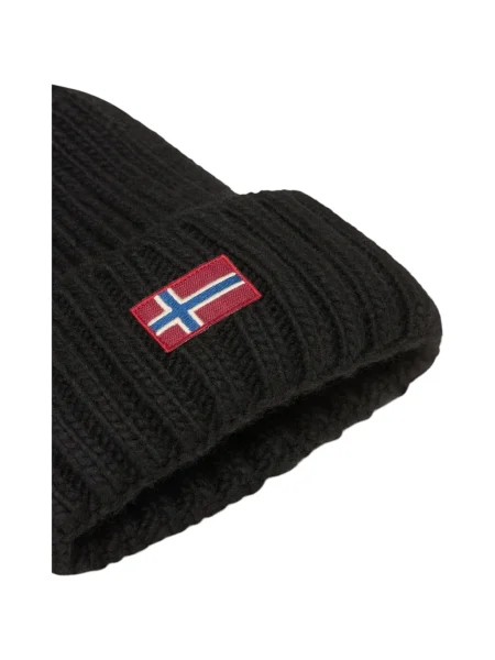 Sapka Napapijri pomponnal fekete