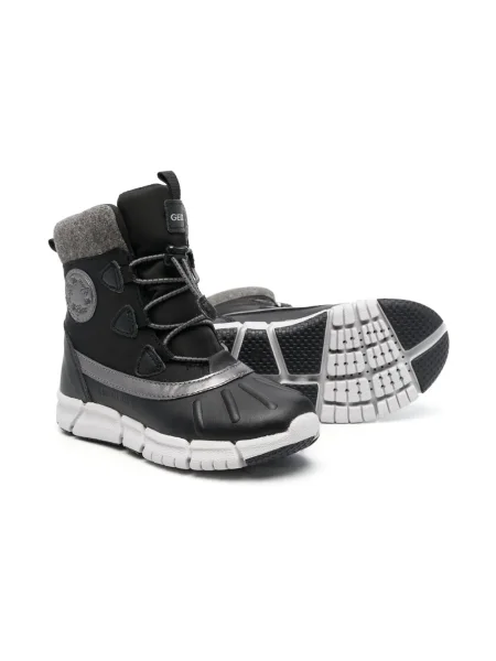 Buty do kostki dziecięce Geox czarne