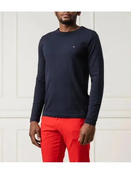 Tricou mânecă lungă Tommy Hilfiger stretch